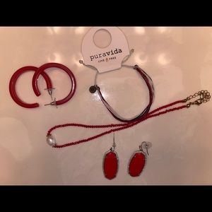 Red Jewelry